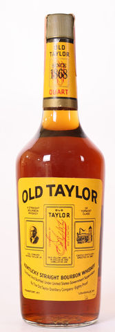 Old Taylor Kentucky Straight Bourbon Quart (1979)