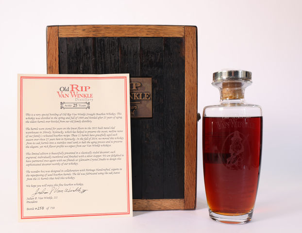 Old Rip Van Winkle 25 Year Bourbon Decanter (2017)