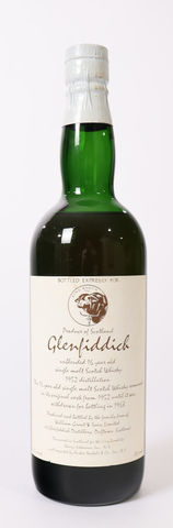 Glenfiddich 1952 16 Year Single Malt Scotch "Bottled Expressly For King Ranch" (1968)