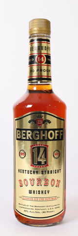 Berghoff 14 Year Kentucky Straight Bourbon 90 Proof, Lawrenceburg (Stitzel-Weller)