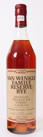 Van Winkle Family Reserve Rye 13 Year (2012)