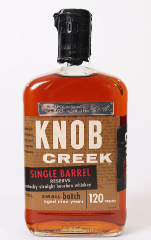 Knob Creek 9 Year "1789b #42, Blue In The Face"