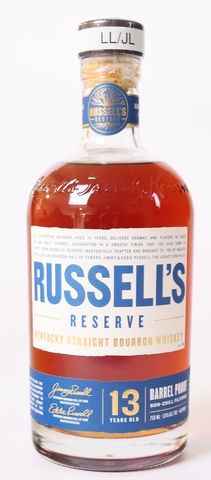 Russell's Reserve 13 Year Barrel Proof Bourbon 'LL/JL' (2023)
