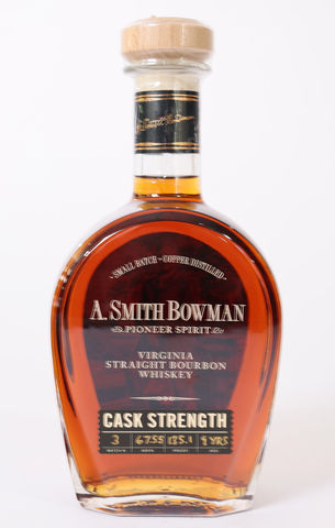 A. Smith Bowman 9 Year Cask Strength Bourbon (Batch 3)