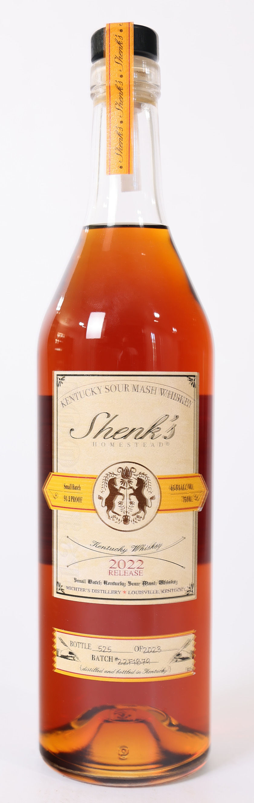 Shenk's Homestead Sour Mash Whiskey 2022 Small Batch | Whiskey Source