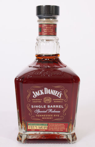Jack Daniel's 'Tanyard Hill' Single Barrel Tennessee Rye (2025)