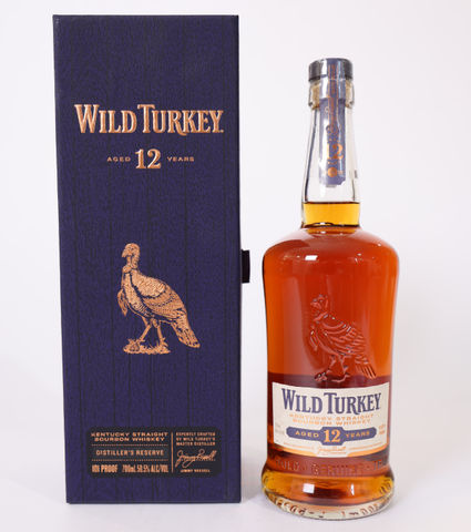 Wild Turkey 12 Year 'Distiller's Reserve' Bourbon (Japanese Export, 700 ml)