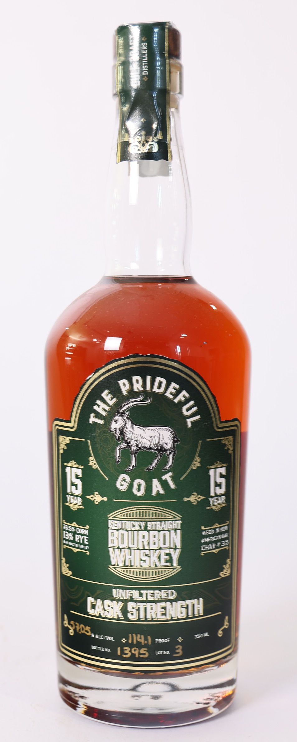 Joshua Brooks 15 Year 115p KBD (1990) Whiskey - Limited Edition