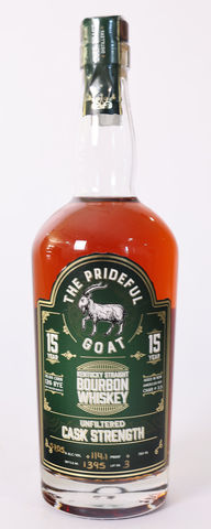 The Prideful Goat 15 Year Cask Strength Bourbon