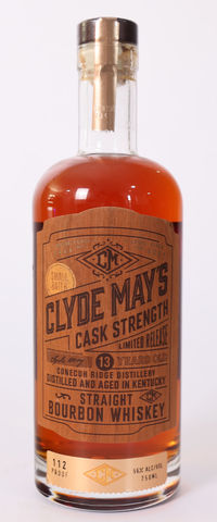 Clyde May's 13 Year Cask Strength Bourbon
