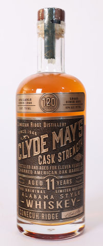 Clyde May's 11 Year Cask Strength Bourbon