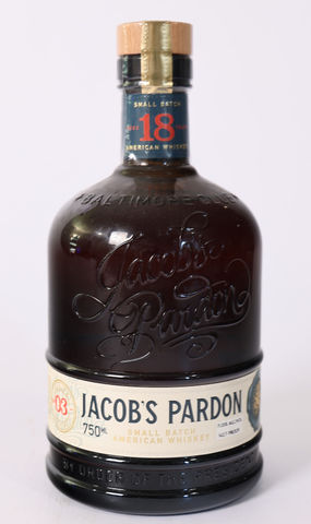Jacob's Pardon 18 Year Small Batch American Whiskey