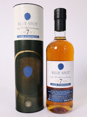 Blue Spot 7 Year Cask Strength Single Pot Still Irish Whiskey