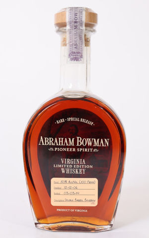 Abraham Bowman 8 Year 'Double Barrel Bourbon' Limited Edition (2014)