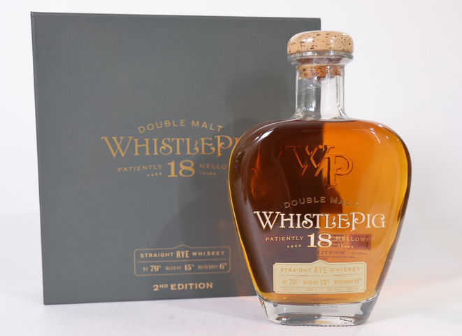 WhistlePig 18 Year 'Double Malt' Rye