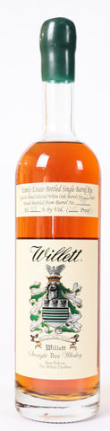 Willett Family Estate 5 Year Single Barrel Rye Barrel #78 (Green Wax)