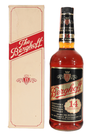 Berghoff 14 Year Stitzel-Weller 90 Proof (1988)