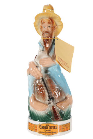Old Cabin Still "Hillbilly Decanter" 4/5 Quart (1969)