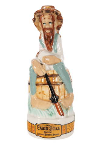 Old Cabin Still "Original" Hillbilly Decanter"  Pint (1956)