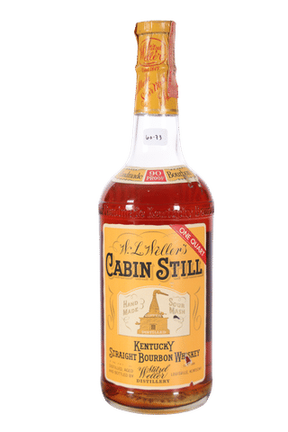 Weller's Cabin Still 5 Year Quart (1973)