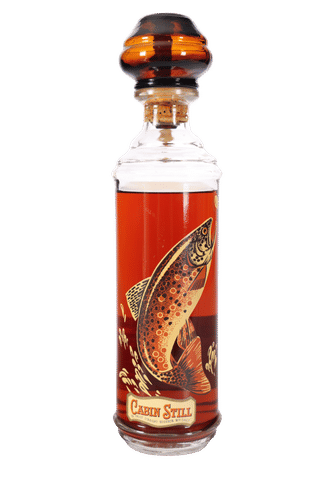Weller's Cabin Still "Fish" Decanter 4/5 Quart (Stitzel-Weller)