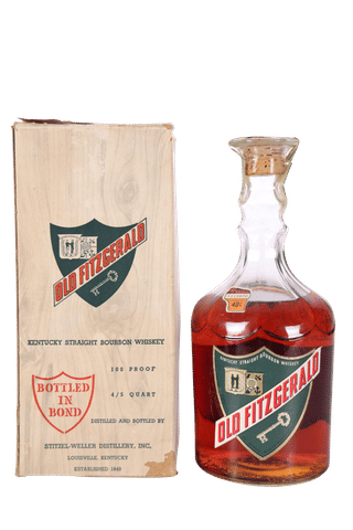 Old Fitzgerald Bottled in Bond 1947-1951 'Diamond Decanter' (4/5 Quart)