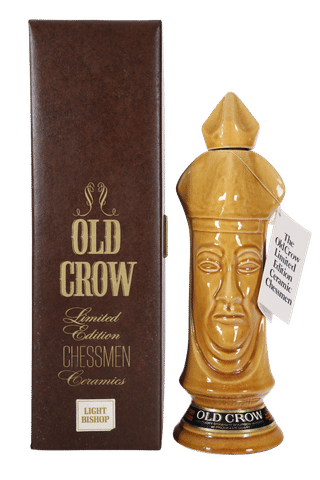 Old Crow Chessmen 'Light Bishop' 4/5 Quart