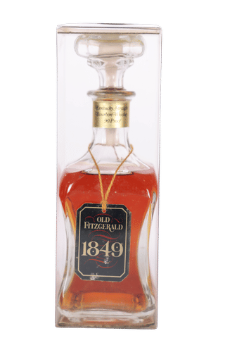 Old Fitzgerald 1849 8 Year Decanter 4/5 Quart (1972)