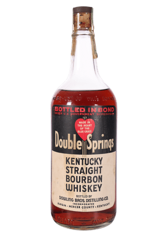 Dowling 'Double Springs' 4 Year Bottled in Bond 1940-1944 (Quart)