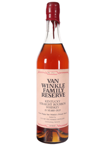 Van Winkle Family Reserve 15 Year (Lawrenceburg, Green Glass, Red Wax) - #841