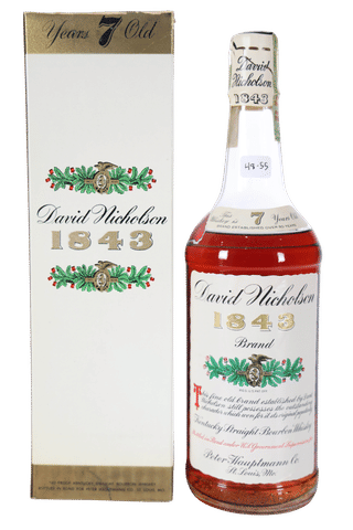 David Nicholson 1843 Bottled In Bond 1948-1955 (Stitzel-Weller)