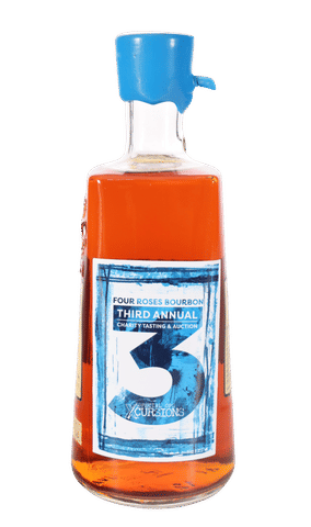 Four Roses OESO "Bills Package Store, 3rd Annual Special Ops Xcursions" 8y 3m 123.2p (Blue Wax)