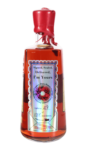 Four Roses OESV "Bills Package Store, Signed, Sealed, Delivered I'm Yours" 11yr 124.2p (Red Wax)