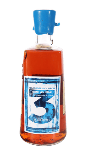 Four Roses OESO "Bills Package Store, 3rd Annual Special Ops Xcursions" 8y 3m 123.2p (Blue Wax)