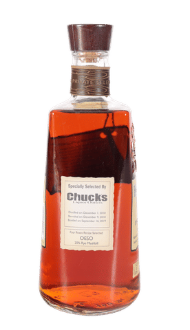 Four Roses OESO "Chucks Liquor Outlet" 9y 124.6p (2019)