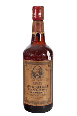 Old Overholt Rye, Italian Export (1963)