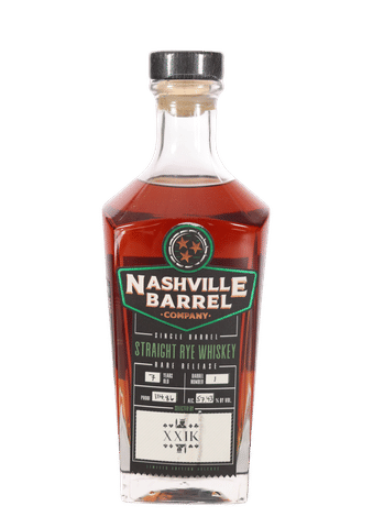 Nashville Barrel Co. 7 Year Rye 'XXIK' (Barrel 1, 114.86 Proof)