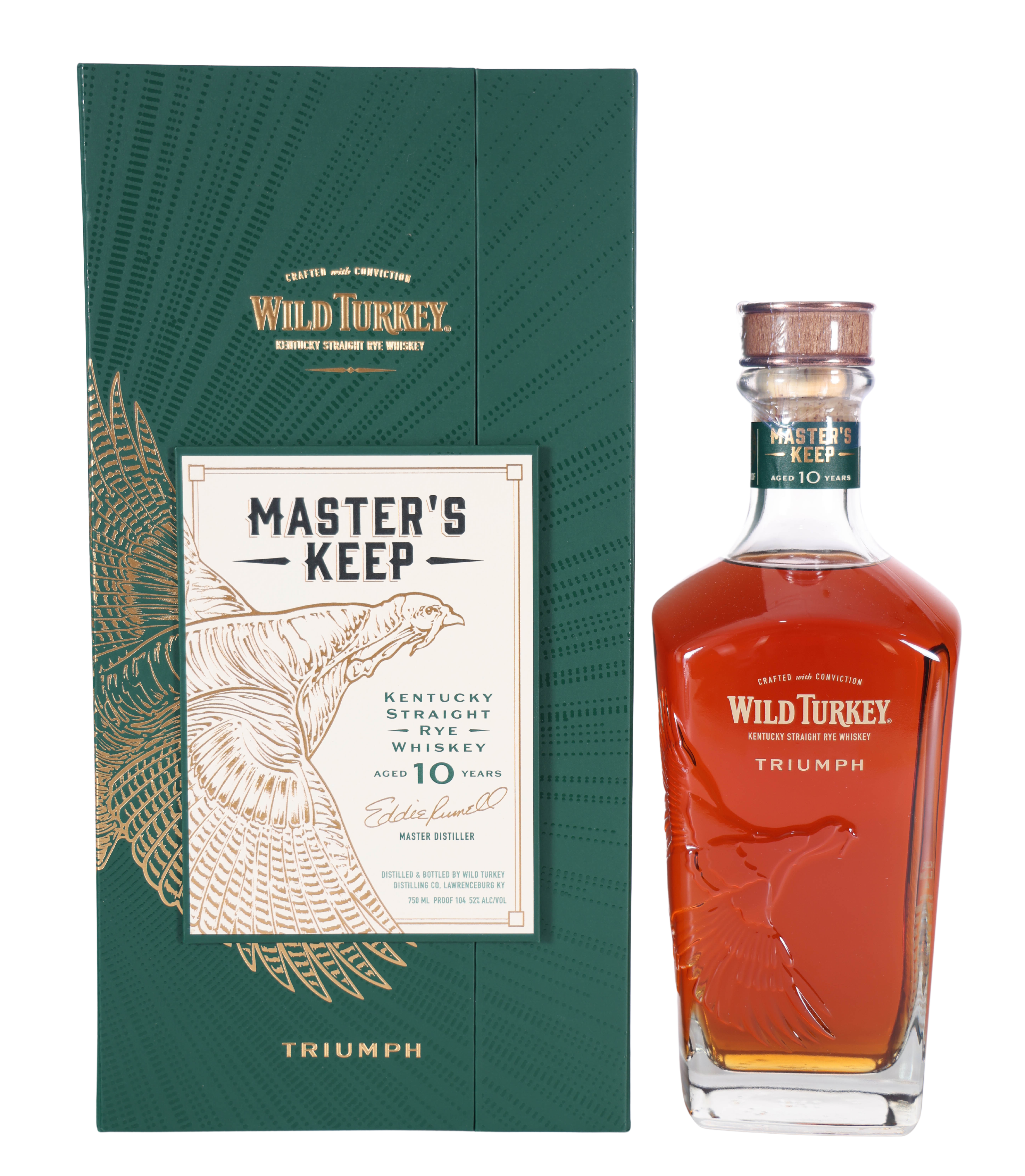 Master Rye Wild Turkey Masters Keep 'Triumph' 10 Year Rye Whiskey - Limited ...