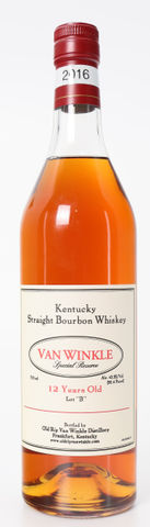 Van Winkle 12 Year Special Reserve Bourbon 'Lot B' (2016)