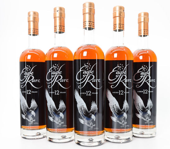 Eagle Rare 12 Year Bourbon (5 Bottles)