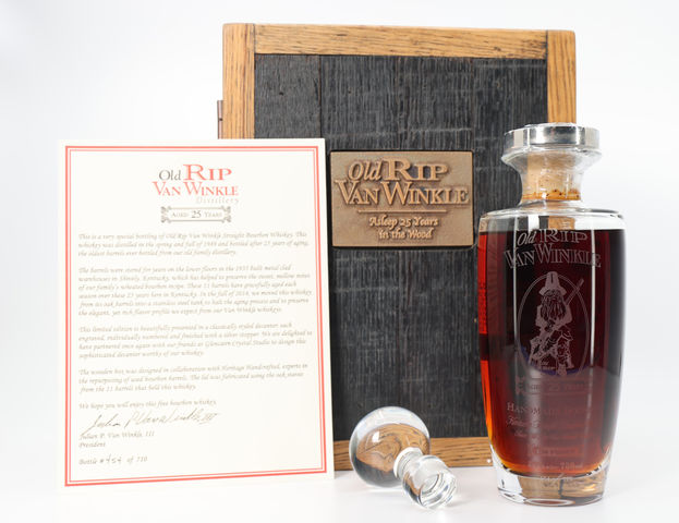 Old Rip Van Winkle 25 Year Bourbon Decanter (2017)