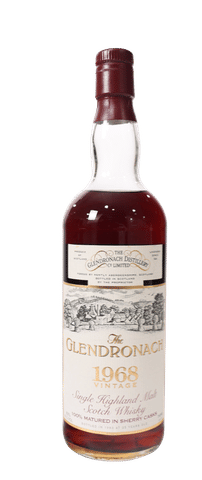 Glendronach 25 Year Old Single Malt Scotch (1968)