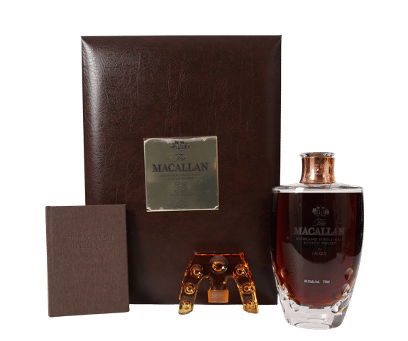 Macallan 55 Year In Lalique Single Malt Scotch (2007)