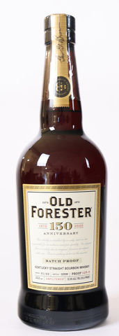 Old Forester '150th Anniversary' Batch Proof Bourbon Batch #1 (2020)