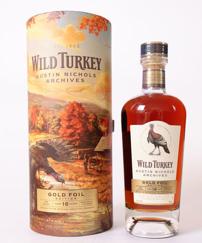 Wild Turkey 16 Year Austin Nichols 'Archives' Gold Foil Edition Bourbon