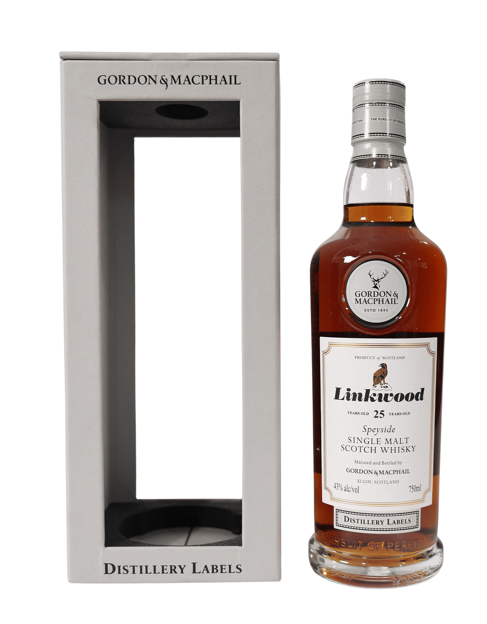 Linkwood 25yr Single Malt Scotch by Gordon & Macphail | Whiskey Source