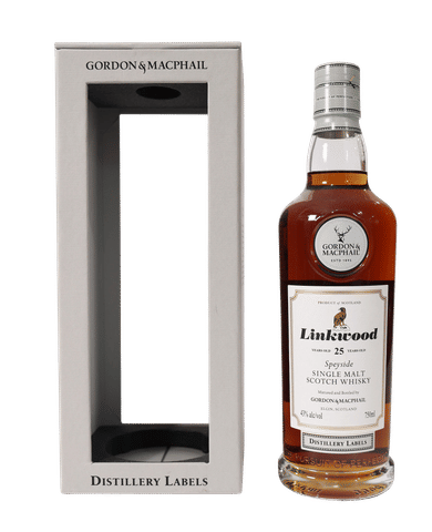 Linkwood 25 Year Gordon & Macphail Single Malt Scotch