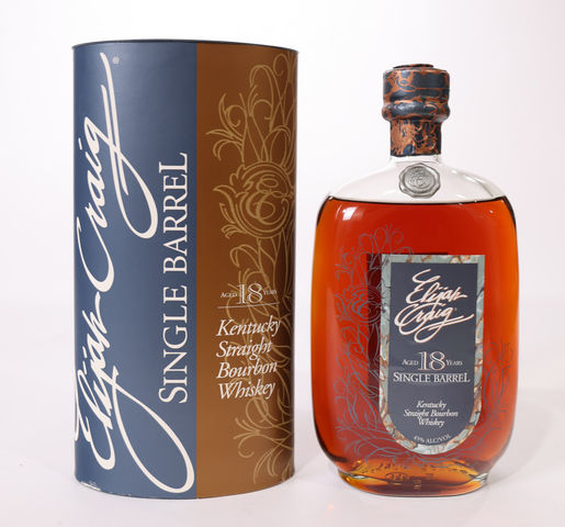 Elijah Craig 18 Year Single Barrel Bourbon, Pre-Fire (1981)