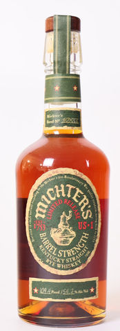 Michter's Barrel Strength Rye (2016)