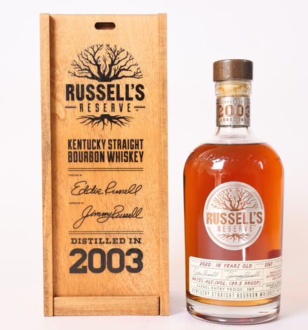 Russell's Reserve 16 Year '2003' Barrel Proof Bourbon (2020)